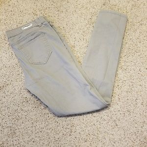 5/$25 Gray skinny jeans